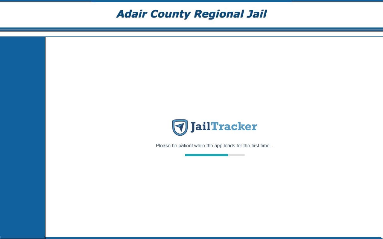 Adair County inmate list showing current jail mugshots and booking records